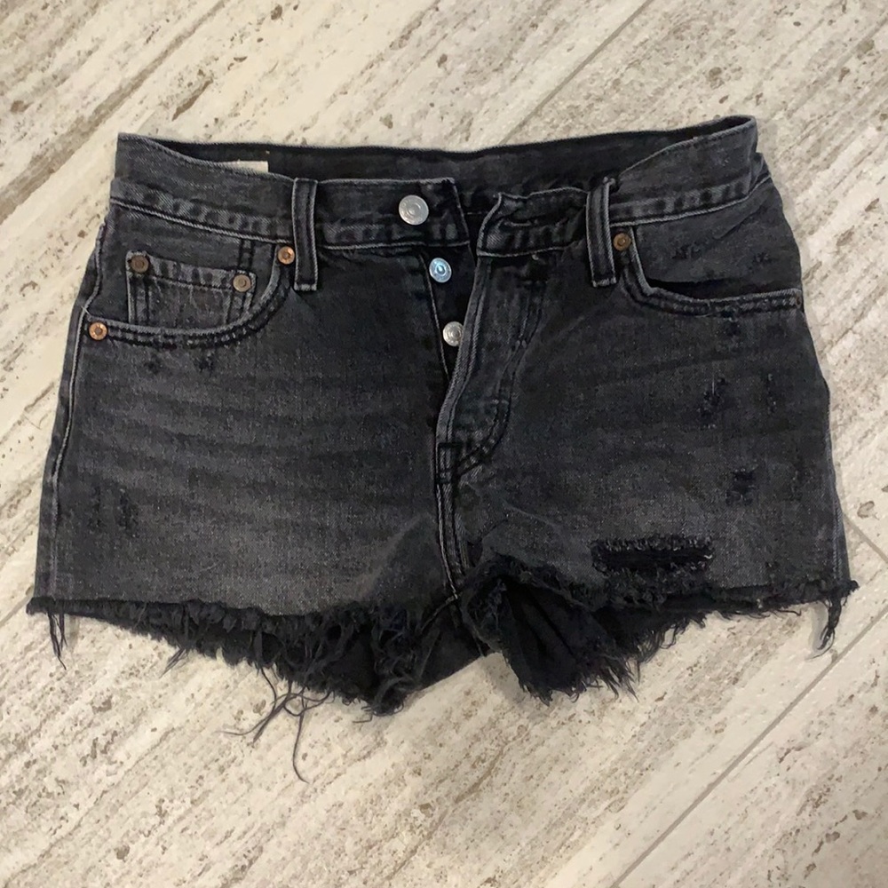 Black Levi Shorts